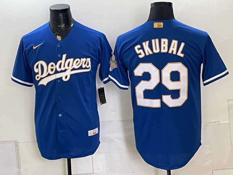 Men Los Angeles Dodgers #29 Skubal blue Game 2026 Nike MLB Jersey 082601